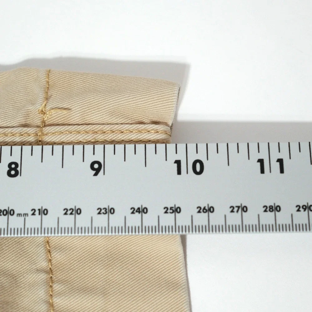Polo Ralph Lauren  Cargo Shorts Mens Size 32 Khaki Cotton Small Flaw